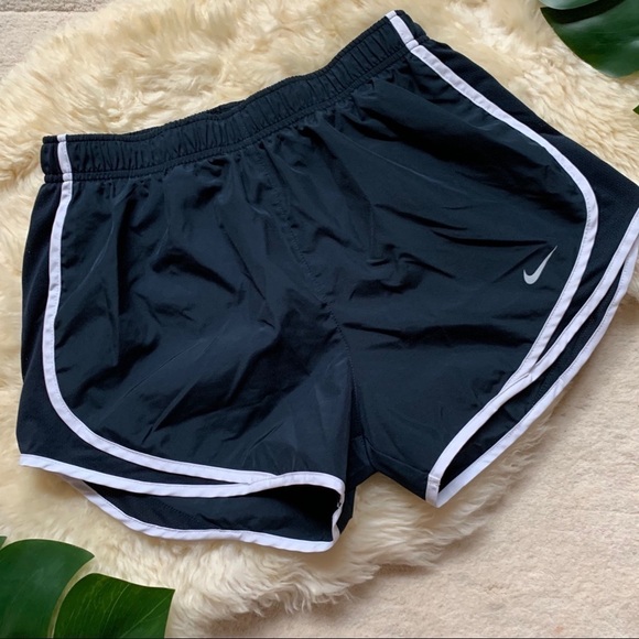 Nike Drifit Navy White Tempo Liner Running Shorts - Picture 2 of 8